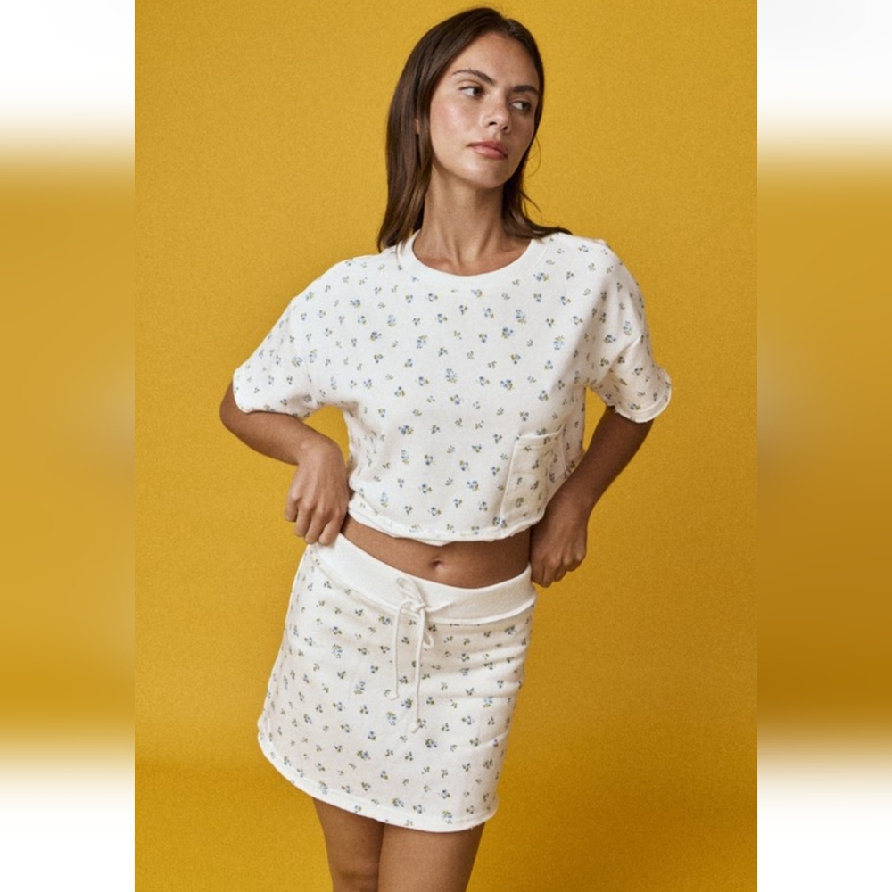 🪻🌸 Floral Dreams Top & Skort Set